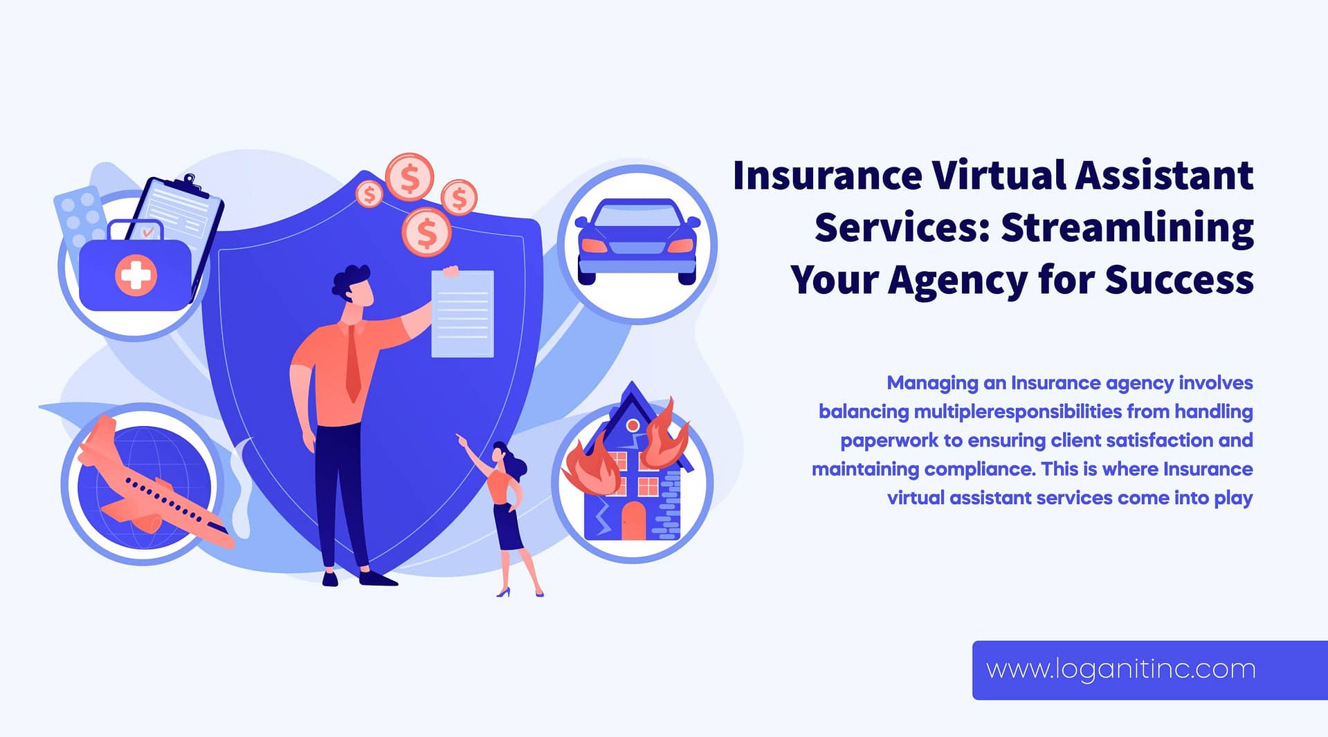 Insurance agency virtual assistant | Insurance virtual assistant | Logan IT INC