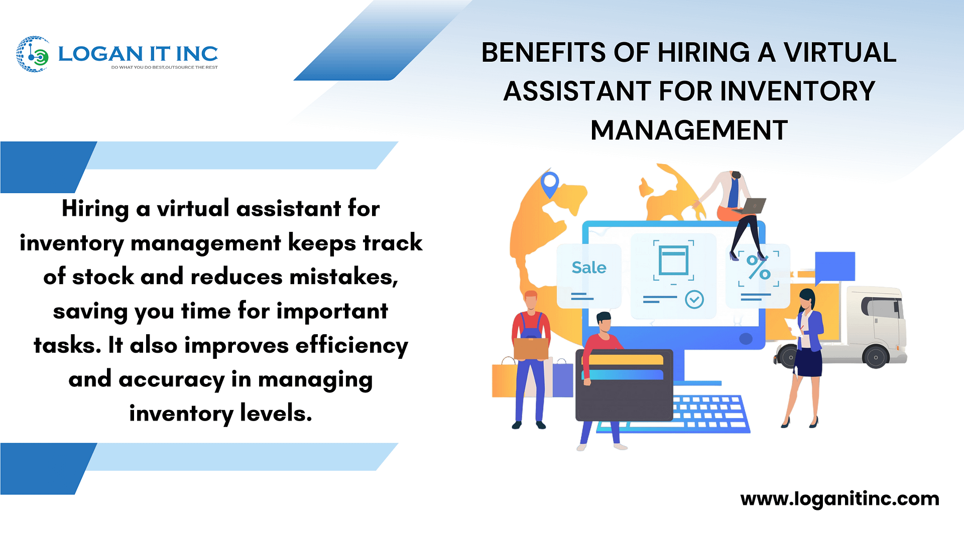 Inventory management | Logan IT INC Inventory virtual assistant | Inventory Assistant | Logan IT Inc
